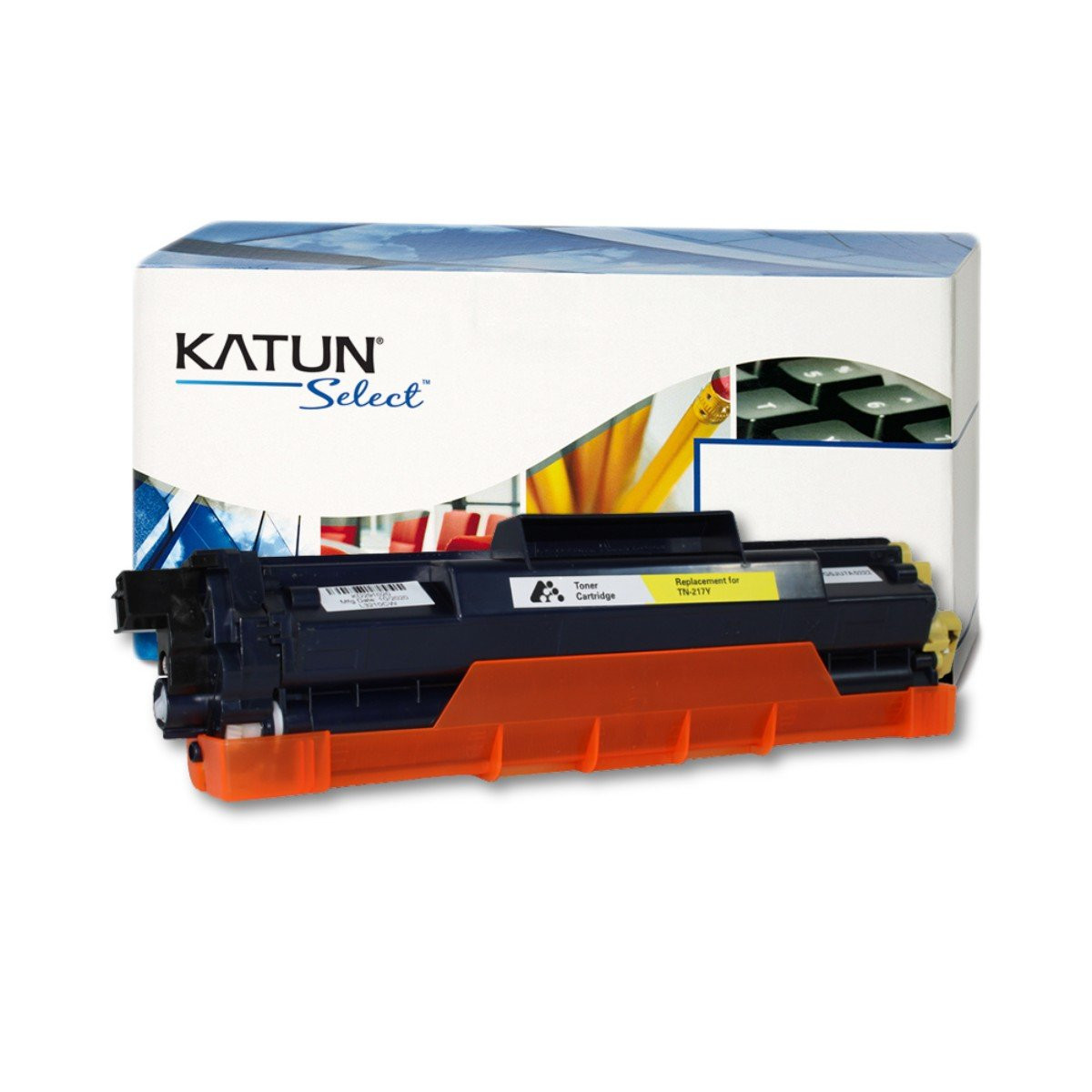 Toner Compatível com Brother TN-217Y Amarelo | MFC-L3750CDW HLL3210CW DCP-L3290 | Katun Select 2.3k