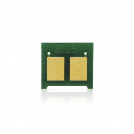 Chip HP CE252A Amarelo | CM3530 CM3530FS CP3525 CP3525DN CM3525N CM3525X | 2.500 impressões