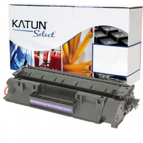 Toner Compatível com HP CE505A CE505AB | P2035 2055 P2035N P2055N P2055X P2055DN | Katun Select 2.7k