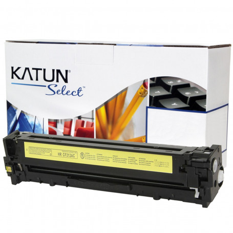 Toner Compatível com HP CF212A 131A Amarelo | Pro 200 M276 M251NW M276N M276NW | Katun Select 1.8k