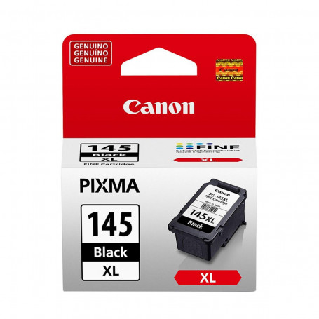 Cartucho de Tinta Canon PG-145BKXL PG-145XL PG145XL Preto | Original 12ml