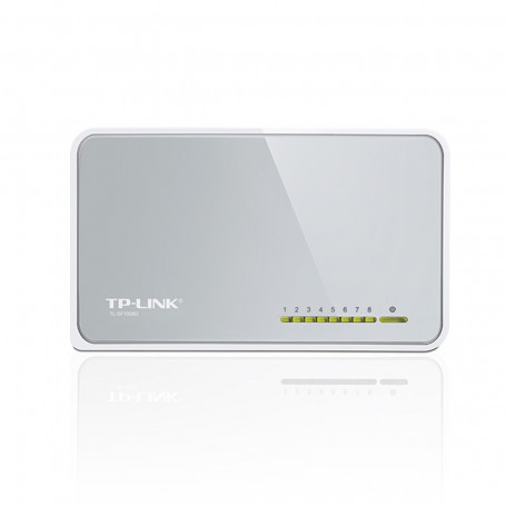 Switch TP-LINK TL-SF1008D 100Mbps com 08 Portas