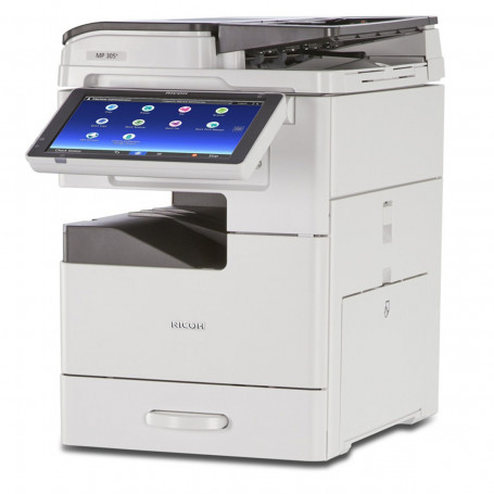 Impressora Ricoh MP 305SPF MP305 417434 | Multifuncional Laser Monocromática com Rede e Duplex