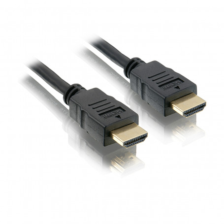 Cabo HDMI 1m e 80cm de comprimento Versão 1.4 Conector PVC | Preto Elgin