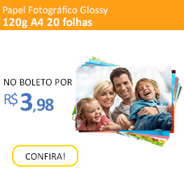 Papel Fotográfico Glossy Brilhante